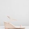 Bianca Wedges Pink Microsuede By Dazie -Vionic AU Shop ic bianca wedges 902672