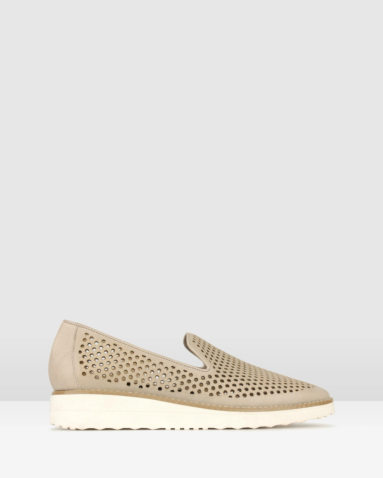 Bonsai Perforate Loafers Taupe By Airflex 3 Bonsai Perforate Loafers Taupe By Airflex