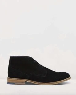 Braxton Boots Black By Oxford