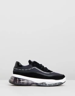 Bubbly Chunky Sneakers Black By Bronx