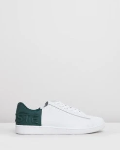 Carnaby Evo - Men's White & Dark Green By Lacoste