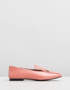 Casandra Leather Loafers Rose By Walnut Melbourne