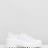 Chase Sneakers White Canvas By Dazie -Vionic AU Shop ic chase sneakers 906626