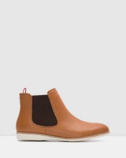 Chelsea Boots Cognac Burnish By Rollie