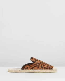 Chicago Espadrilles - Wide Fit Animal By Dorothy Perkins