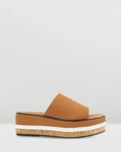 Chris Wedges Tan By Sol Sana