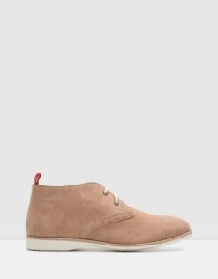Chukka Boots Embroidered Taupe By Rollie
