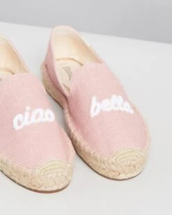 Ciao Bella Smoking Slippers Dusty Rose By Soludos