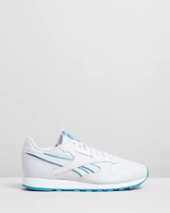 CL Leather MU - Unisex Porcelain, Cyan & White By Reebok
