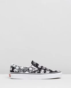 Classic Slip-On - Unisex Forgotten Bones Black & True White By Vans