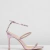 Corinne Heels Pink Metallic By Spurr