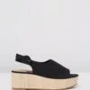 Courtney Faux Wood Wedges Black By Rubi -Vionic AU Shop ic courtney faux wood wedges 871725