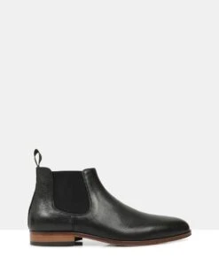 Crawford Ankle Boots Black By Brando