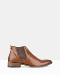 Destroyed Chelsea Boots Tan By Betts