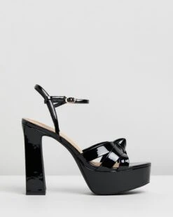 Diana Heels Black Patent By Spurr