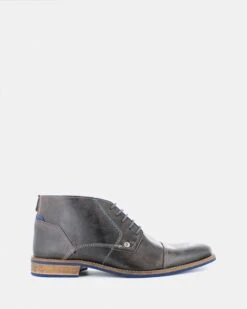 Digby Boots Dark Grey By Wild Rhino