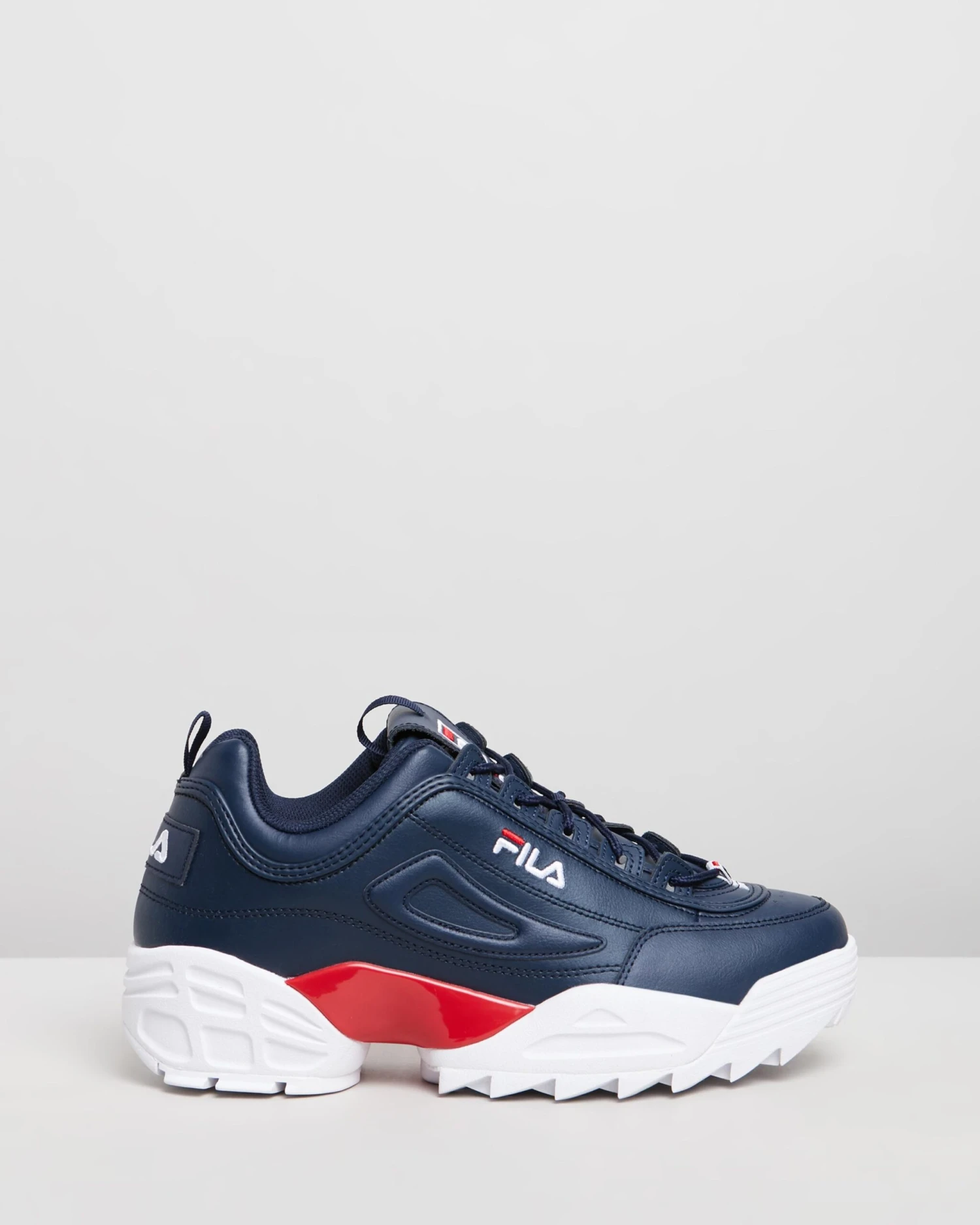 Disruptor II LAB - Men's Fila Navy, White & Fila Red By Fila 3 Disruptor II LAB - Men's Fila Navy, White & Fila Red By Fila