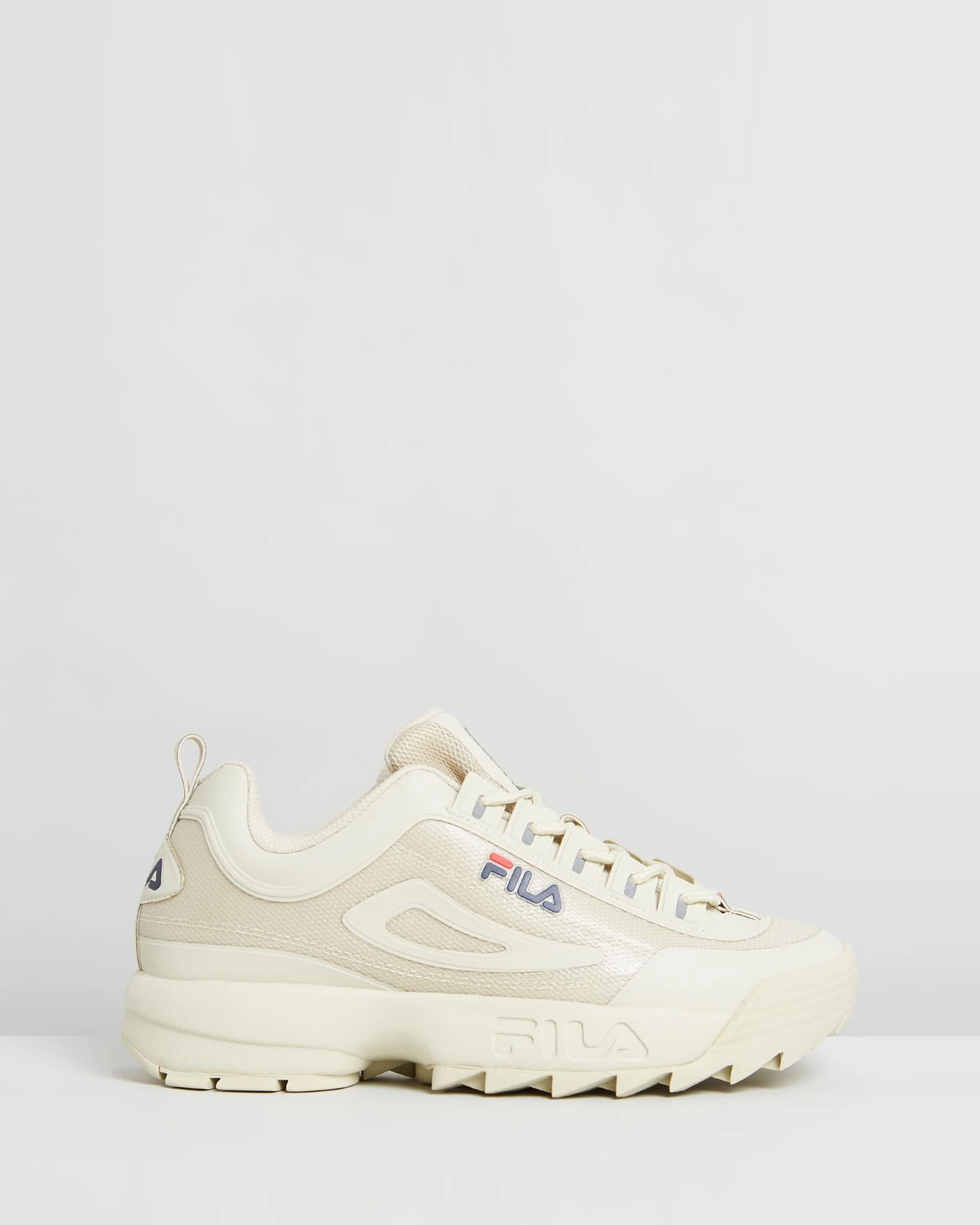 Disruptor II No-Sew - Men's Fila Cream, Fila Cream & Fila Cream By Fila 3 Disruptor II No-Sew - Men's Fila Cream, Fila Cream & Fila Cream By Fila