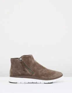 Dylan High Top Sneakers Dark Taupe By Vionic