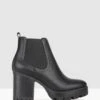 Edge Chunky Ankle Boots Black By Betts -Vionic AU Shop ic edge chunky ankle boots 912691