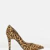 Elaine Leather Pumps Leopard Pony Hair By Atmos&Here -Vionic AU Shop ic elaine leather pumps 555838