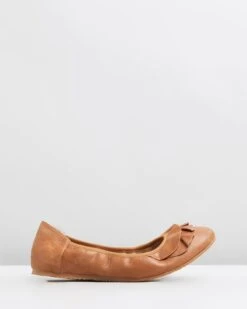 Eva Ballet Tan By Walnut Melbourne
