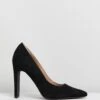 Felicia Heels Black Microsuede By Spurr -Vionic AU Shop ic felicia heels 860793