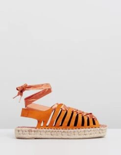 Formentera Orange By Alohas Sandals