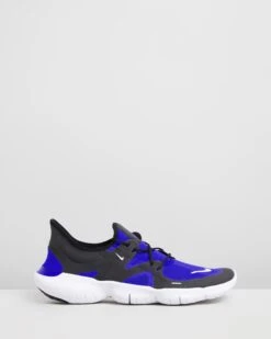 Free Run 5.0 - Men's Racer Blue, Black & White By Nike