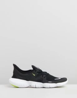 Free Run 5.0 - Women's Black, White, Anthracite & Volt By Nike