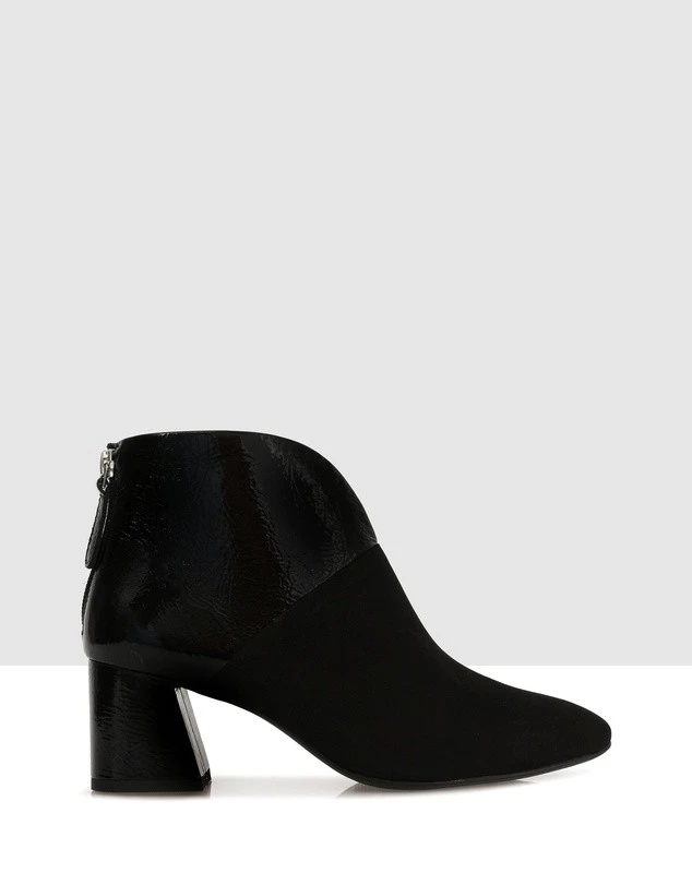 Fulvia Ankle Boots Black By S By Sempre Di 3 Fulvia Ankle Boots Black By S By Sempre Di