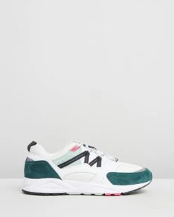 Fusion 2.0 - Men's Bright White & Posy Green By Karhu