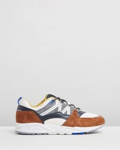Fusion 2.0 - Men's Leather Brown & Night Sky By Karhu