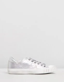 Gare Sneakers Metal Argent By Philippe Model