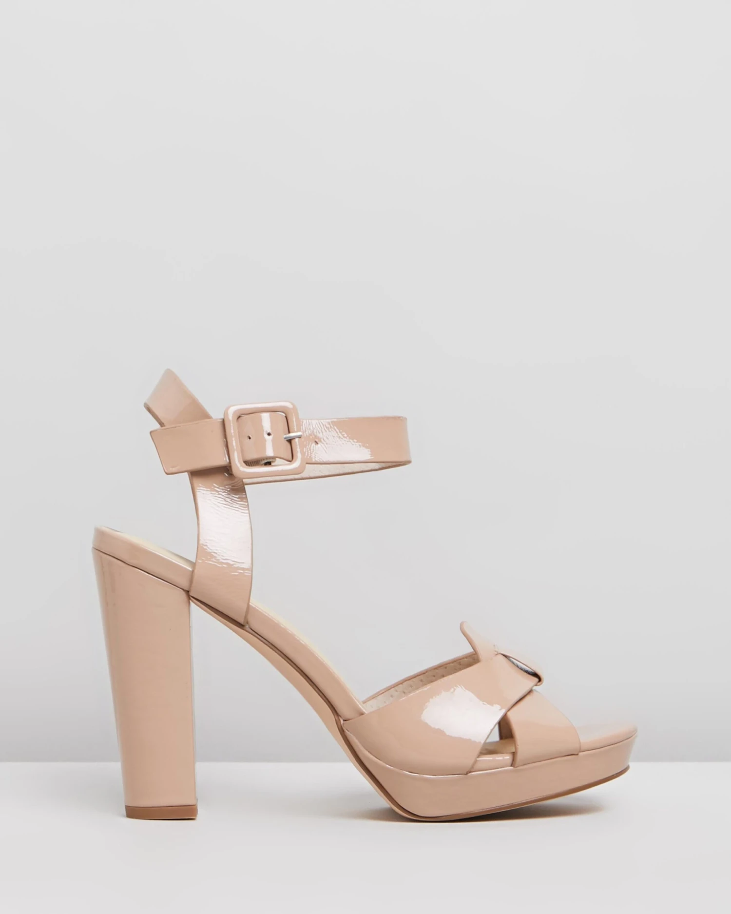 Geneva Nude Patent Crinkle By Nude 3 Geneva Nude Patent Crinkle By Nude