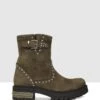 Gila Ankle Boots Green By S By Sempre Di