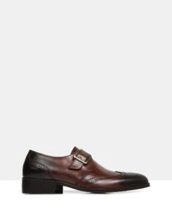 Gilbert Monk Straps Brown By Brando