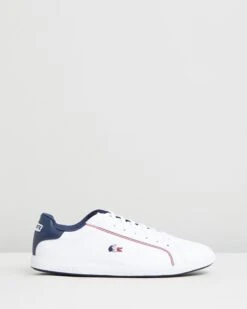Graduate - Men's White, Navy & Red By Lacoste