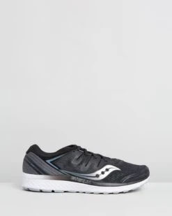 Guide ISO 2 - Men's Black & Grey By Saucony