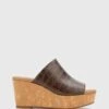 Hadleigh Leather Wedge Heels Brown By Wittner -Vionic AU Shop ic hadleigh leather wedge heels 1023495