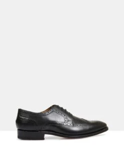 Halifax Good Year Welted Brogues Black By Brando