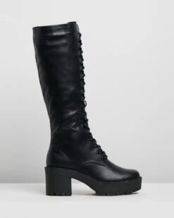 Harley Boots Black By Dazie