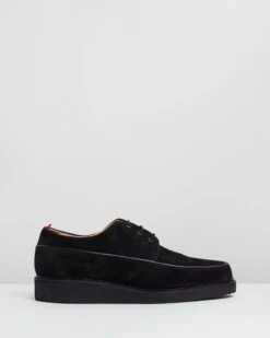 Hoxton Shoes Black Suede By Oliver Spencer