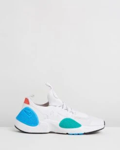 Huarache E.D.G.E. - Men's Vast Grey, Photo Blue & Tour Yellow By Nike