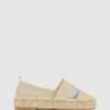 Indi Canvas Espadrilles Ecru By Betts