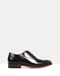 Iver Good Year Welted Oxfords Burgundy By Brando