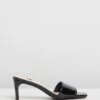 Izaac Slides Black Patent By Dazie -Vionic AU Shop ic izaac slides 878113