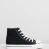 Jemma High Top Sneakers Black Canvas By Rubi -Vionic AU Shop ic jemma high top sneakers 788677