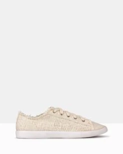 Jezz Lace Up Sneakers Natural By Betts