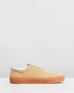 John Suede Sneakers Beige, Camel & Gum By Sebago
